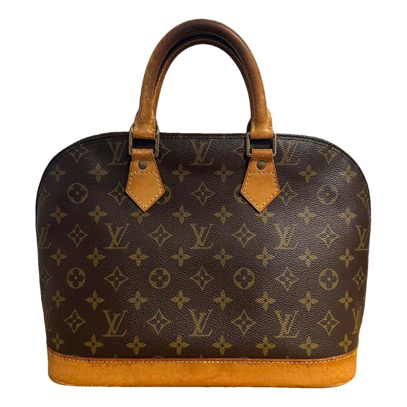 Alma leather handbag