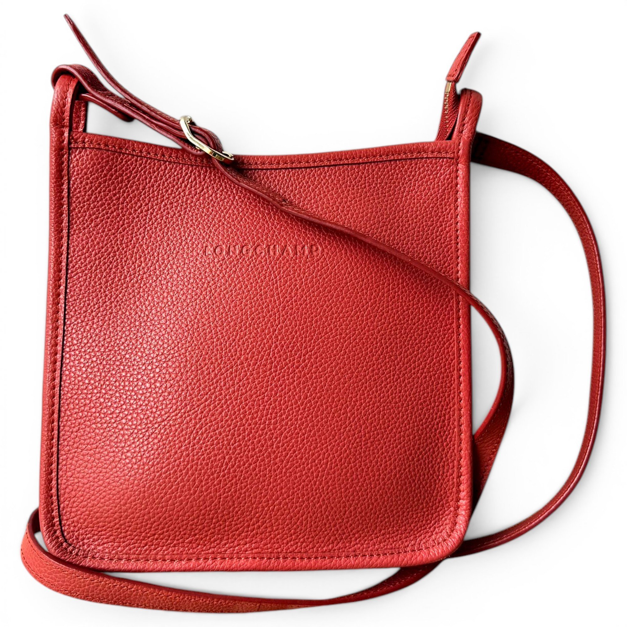 Leather crossbody bag