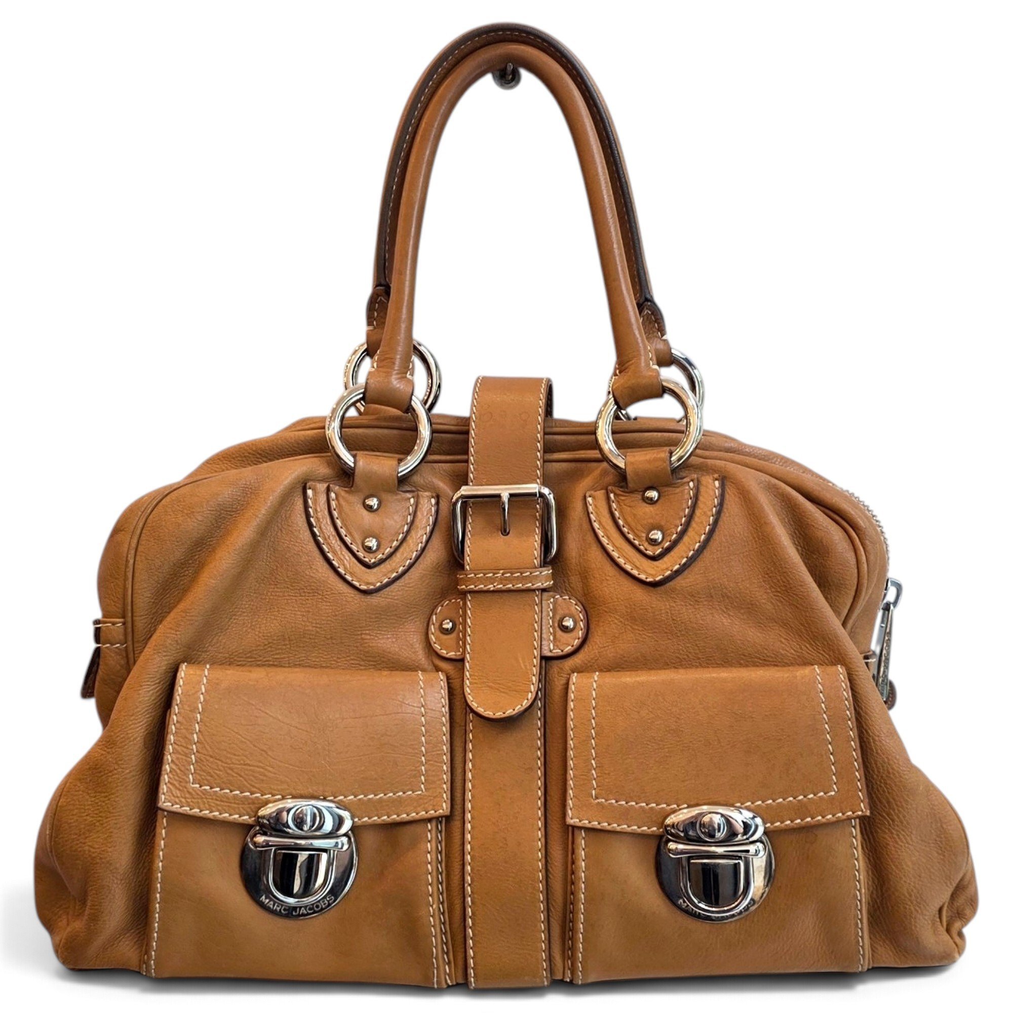 Leather handbag