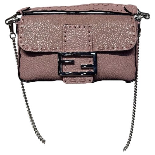 Fendi Baguette Chain Midi leather handbag