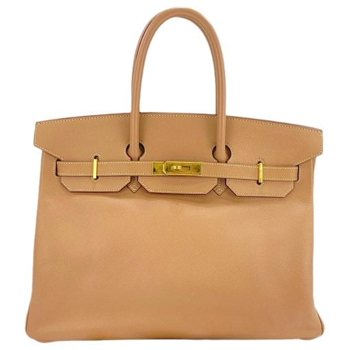 Birkin 35 pony-style calfskin handbag