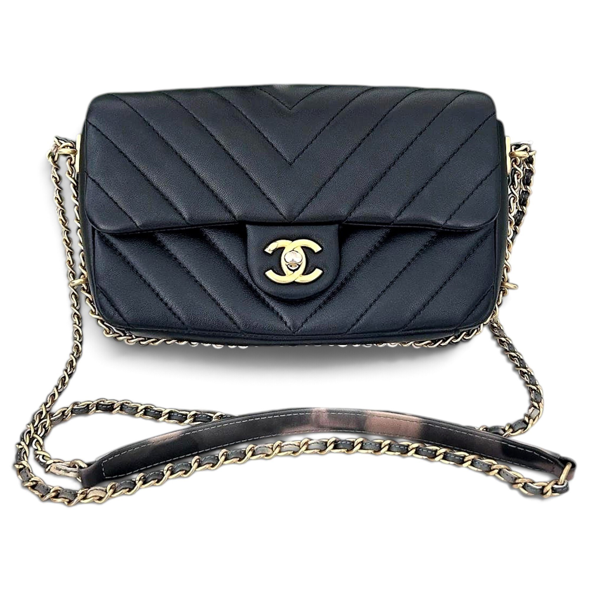 Leather crossbody bag