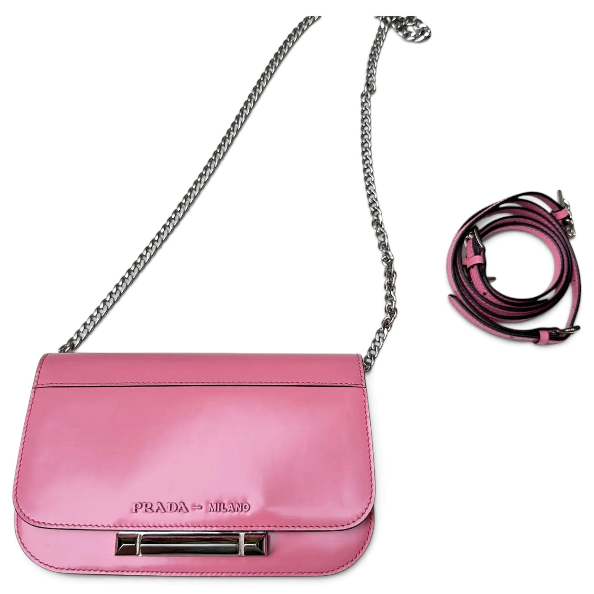 Leather crossbody bag