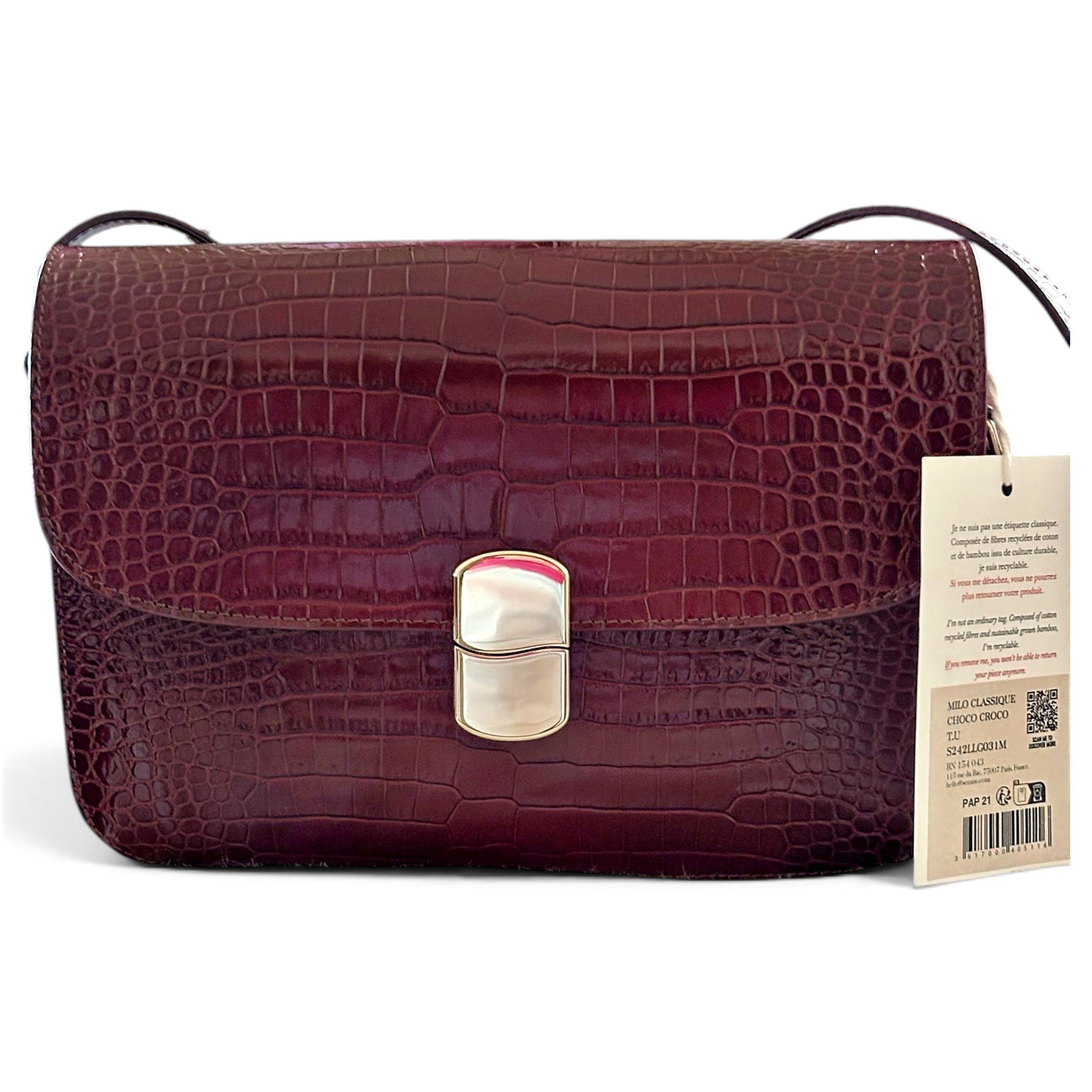 Leather handbag