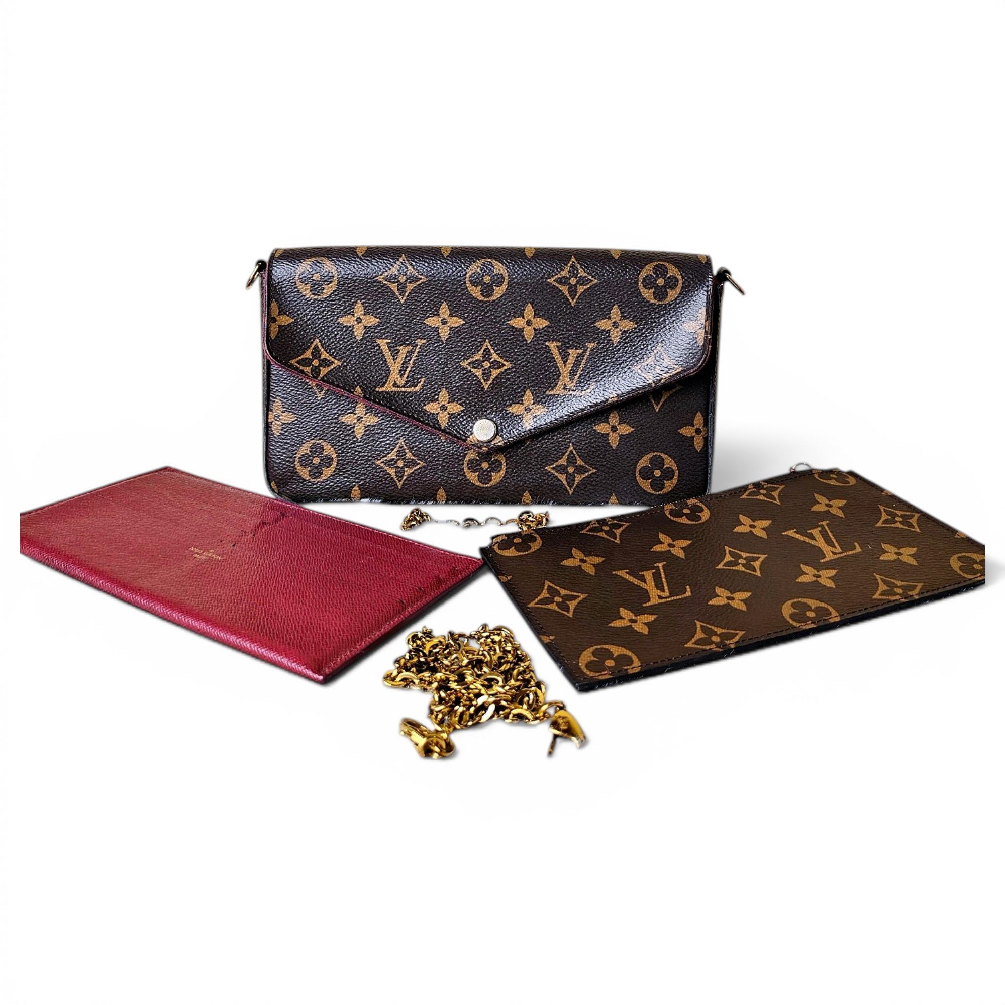 Félicie leather crossbody bag