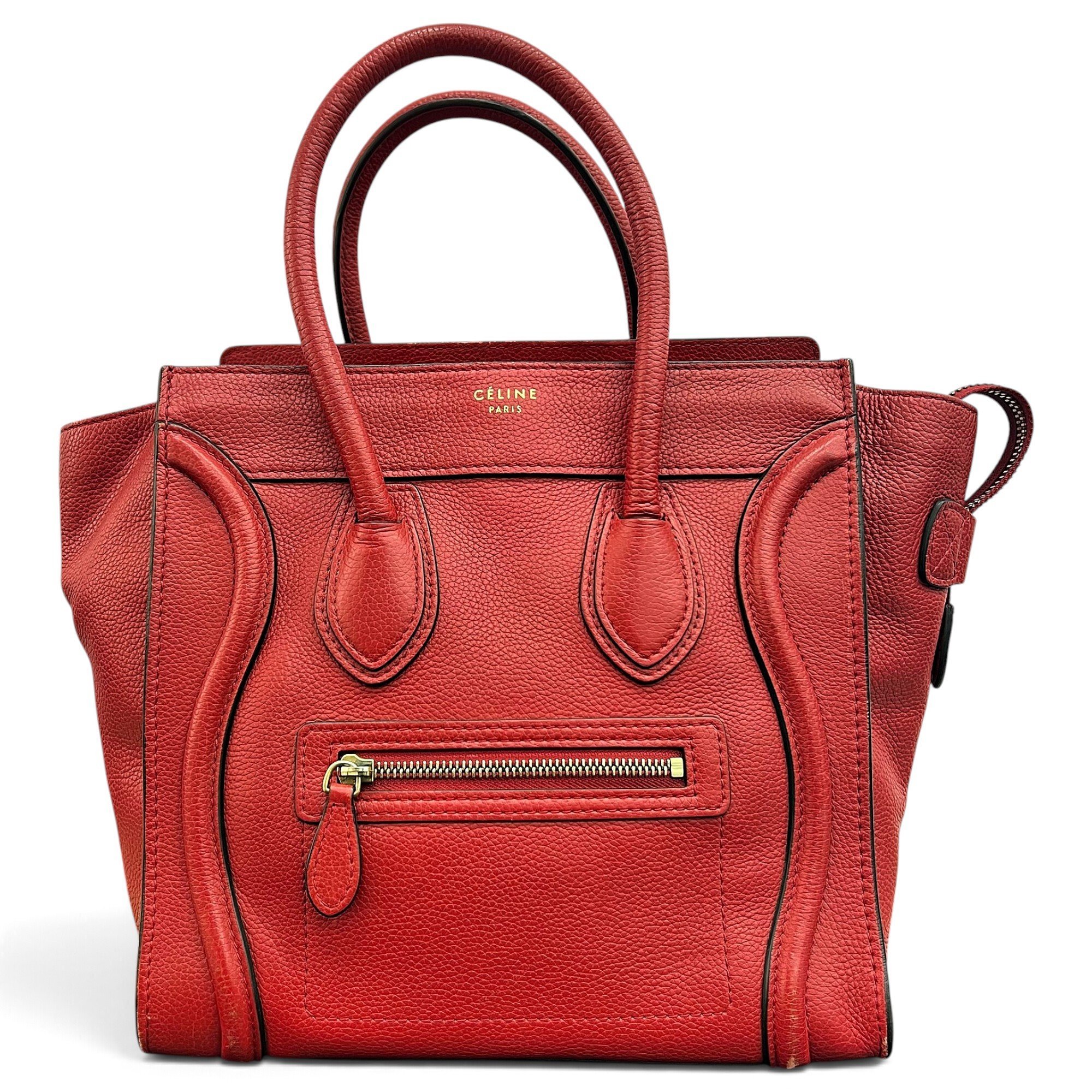 Luggage leather handbag