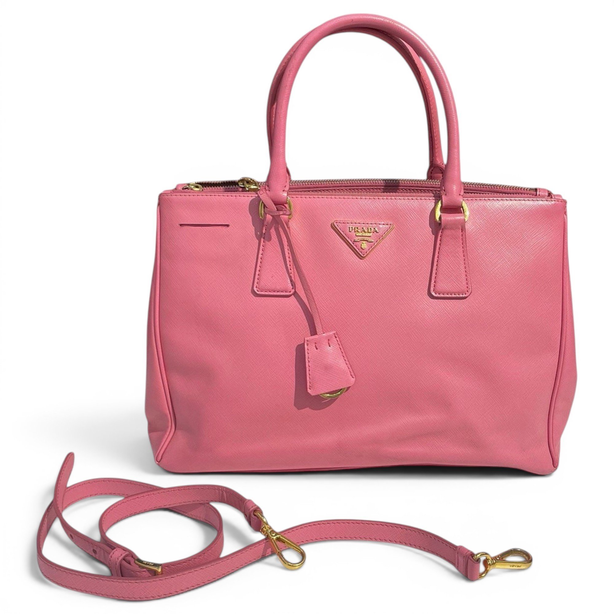 Galleria leather handbag