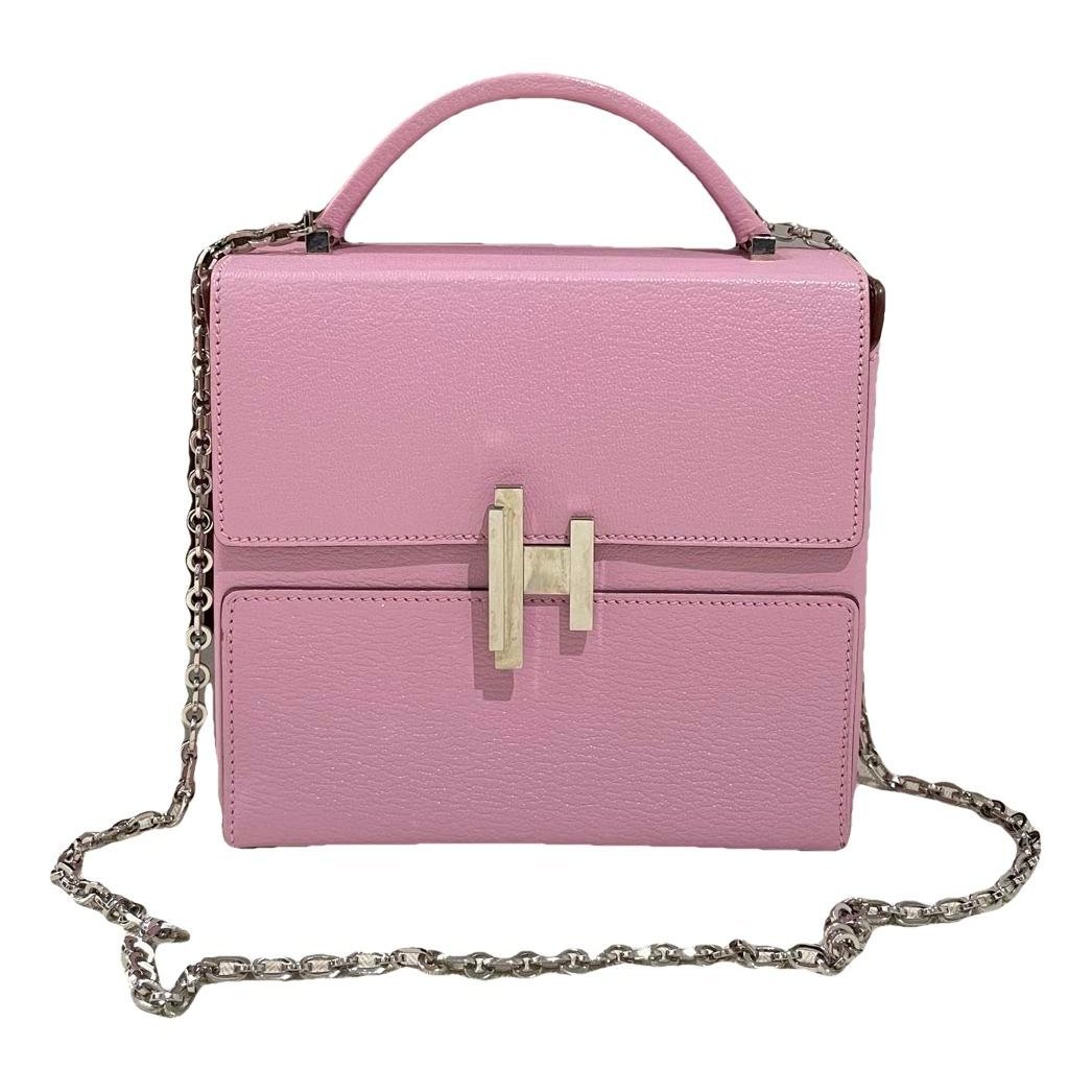 Cinhetic leather handbag