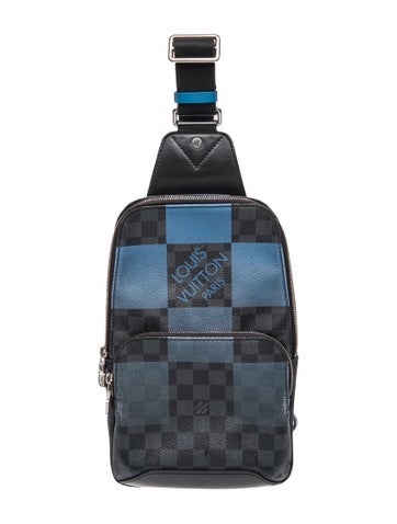 Damier Graphite Giant Avenue Sling