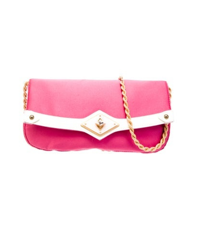 Emilio Pucci Pucci Satin Top Handle Bag