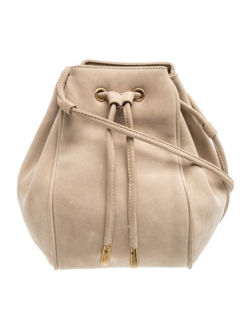 Suede Bucket Bag