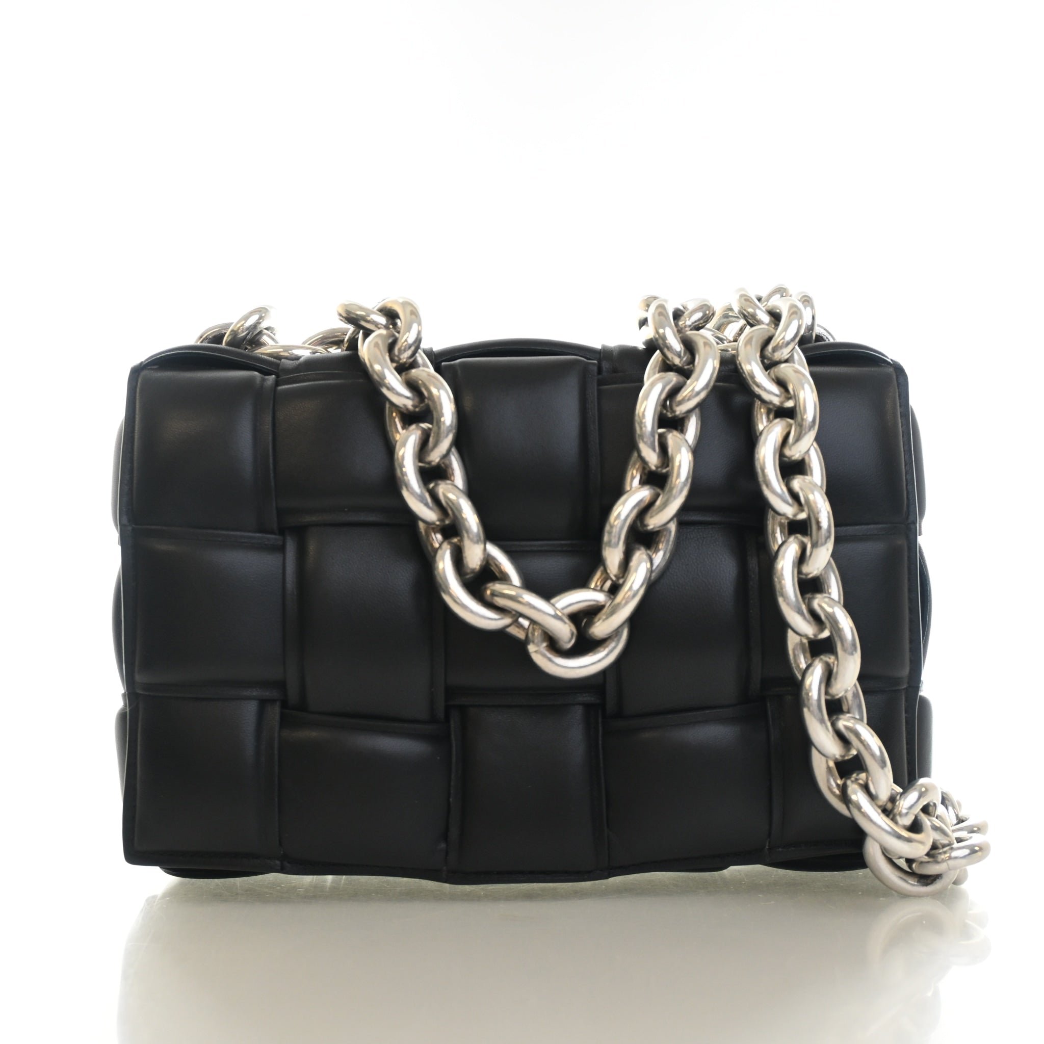 Bottega Veneta Medium Lambskin Padded Cassette