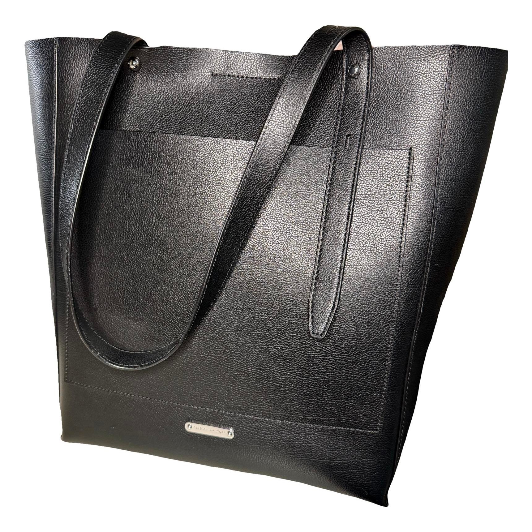 Leather tote