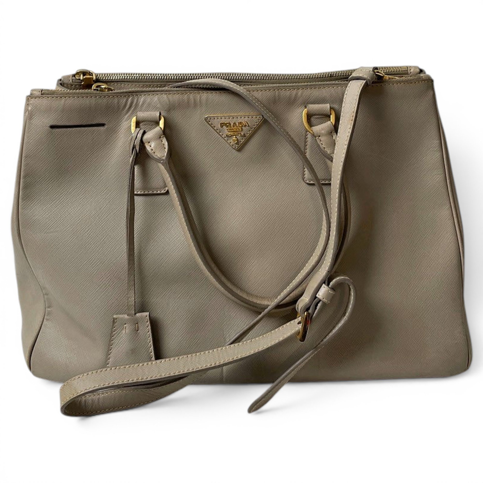 Galleria leather handbag