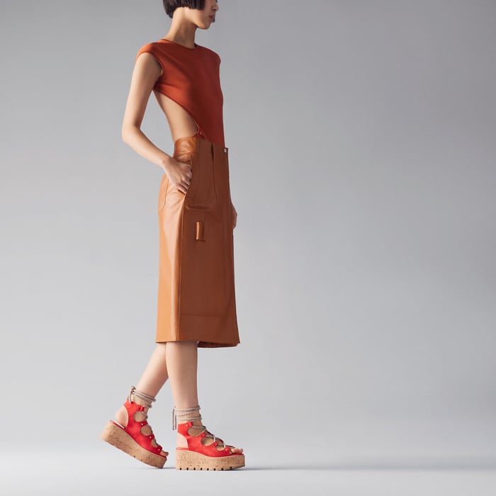 Rouge Primaire Medusa 30 Sandal
