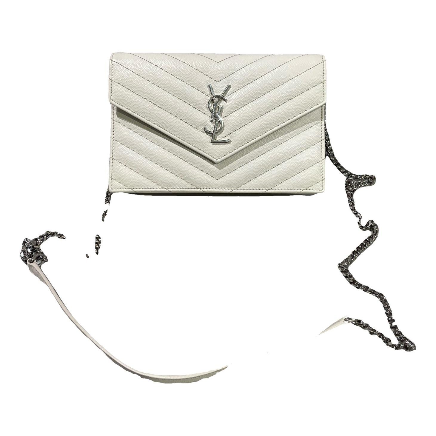 Envelope leather crossbody bag