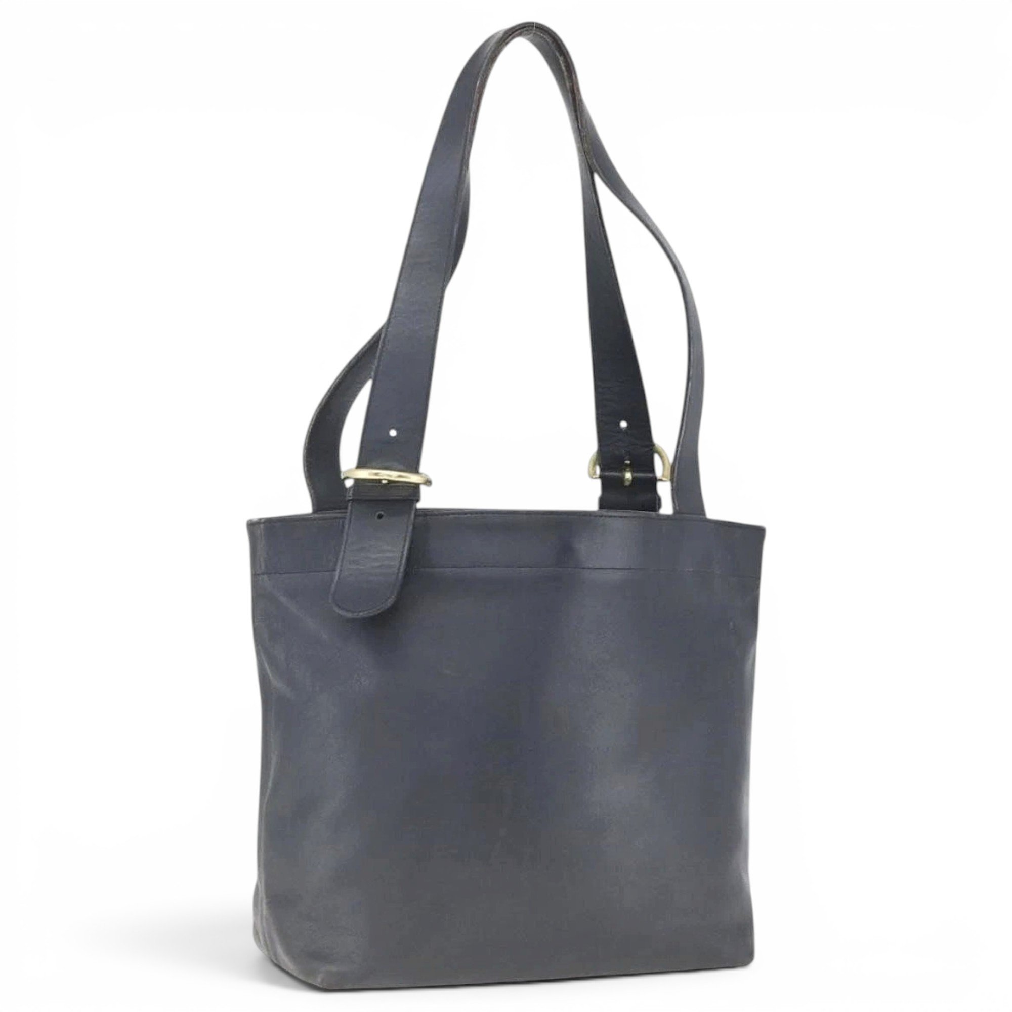 Leather tote