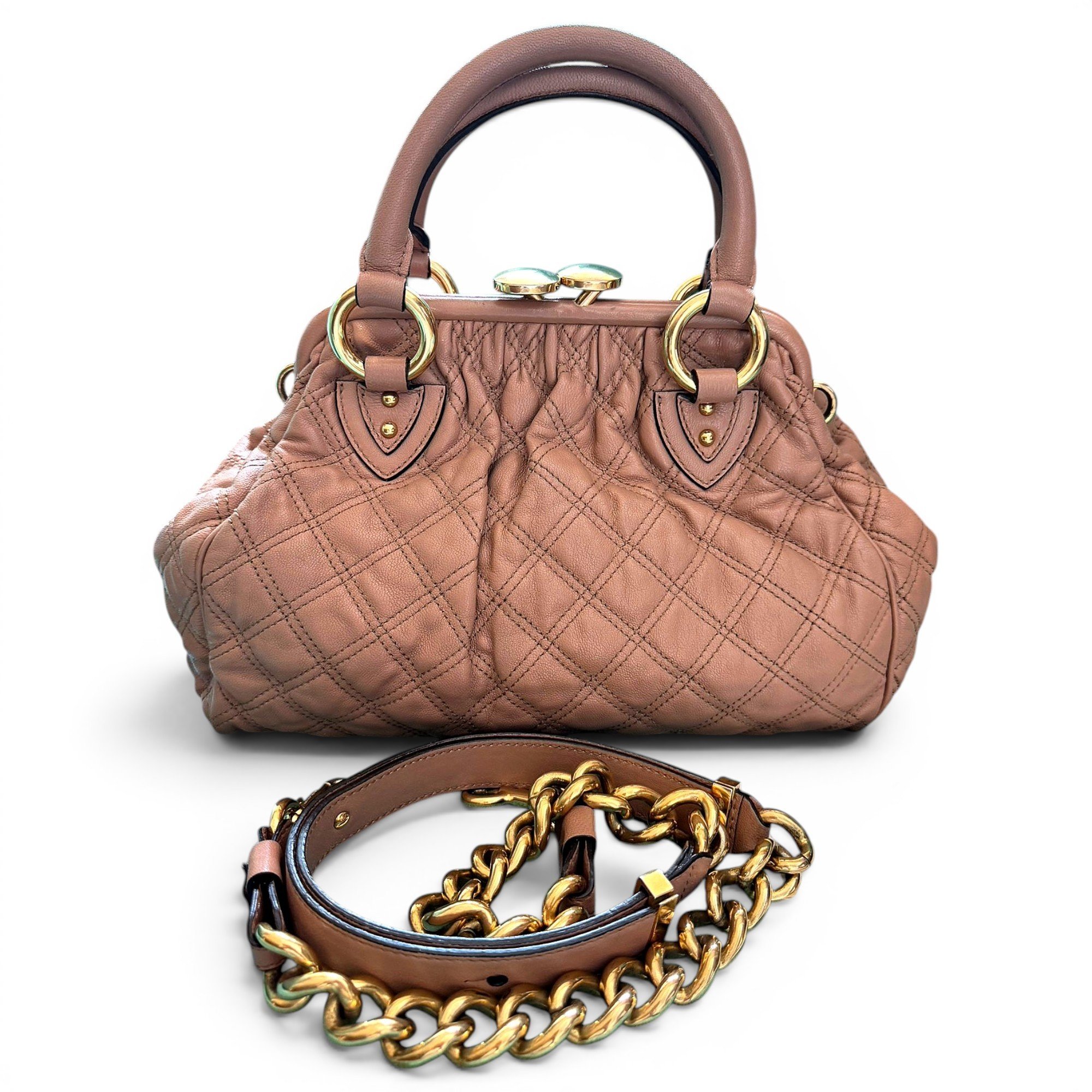 Stam leather handbag