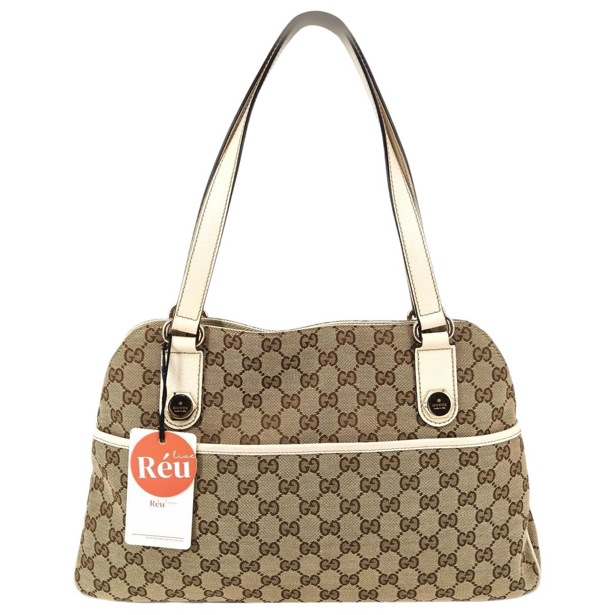 Charmy leather tote