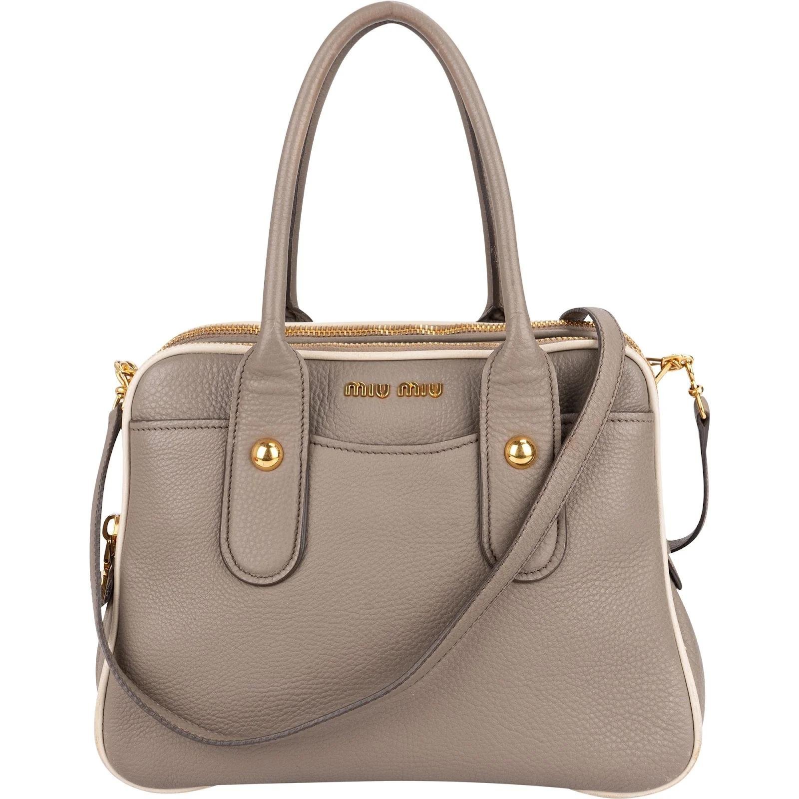 Vitello leather handbag