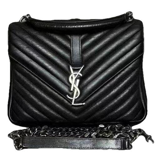 Collége monogramme leather handbag