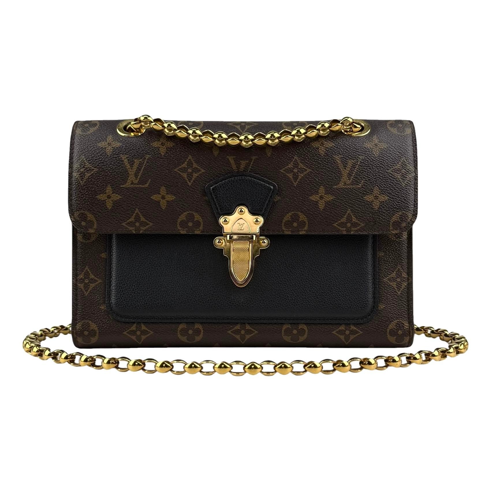 Victoire leather handbag