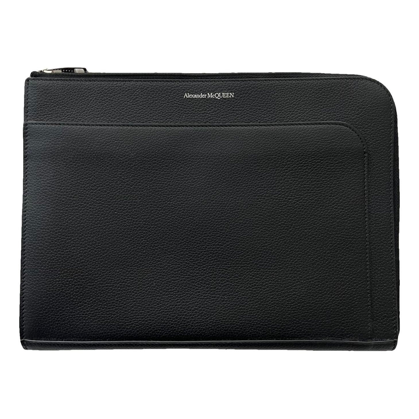 Alexander McQueen Leather clutch bag