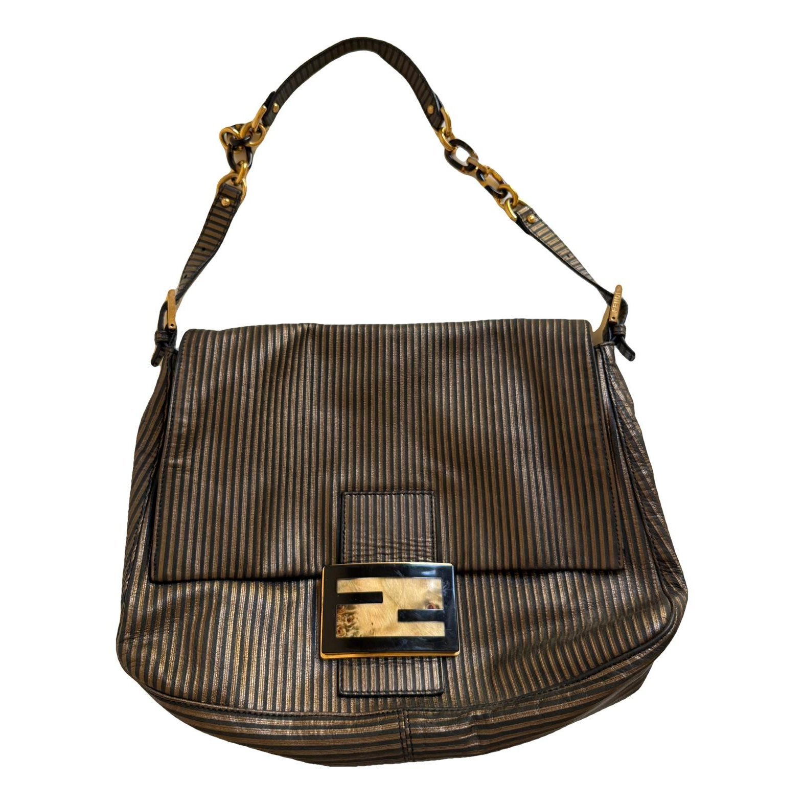 Mamma Baguette leather handbag