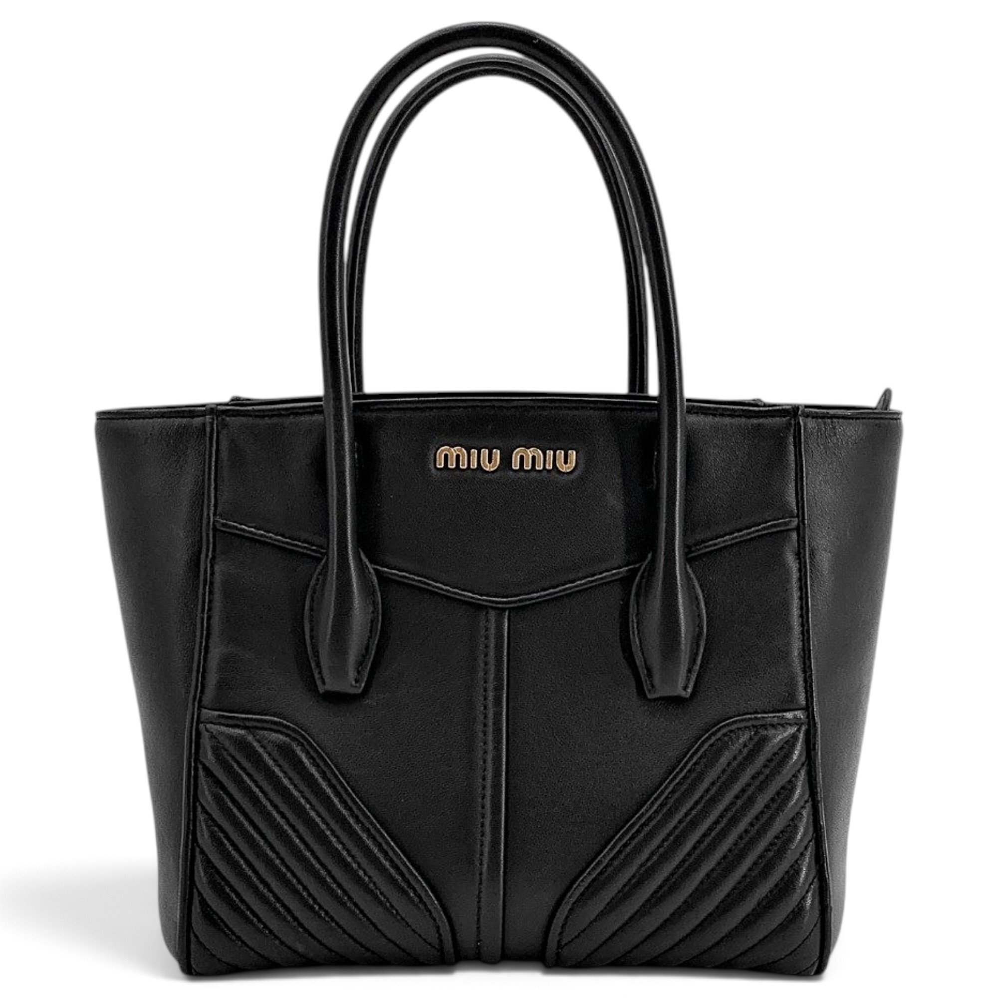 Leather tote