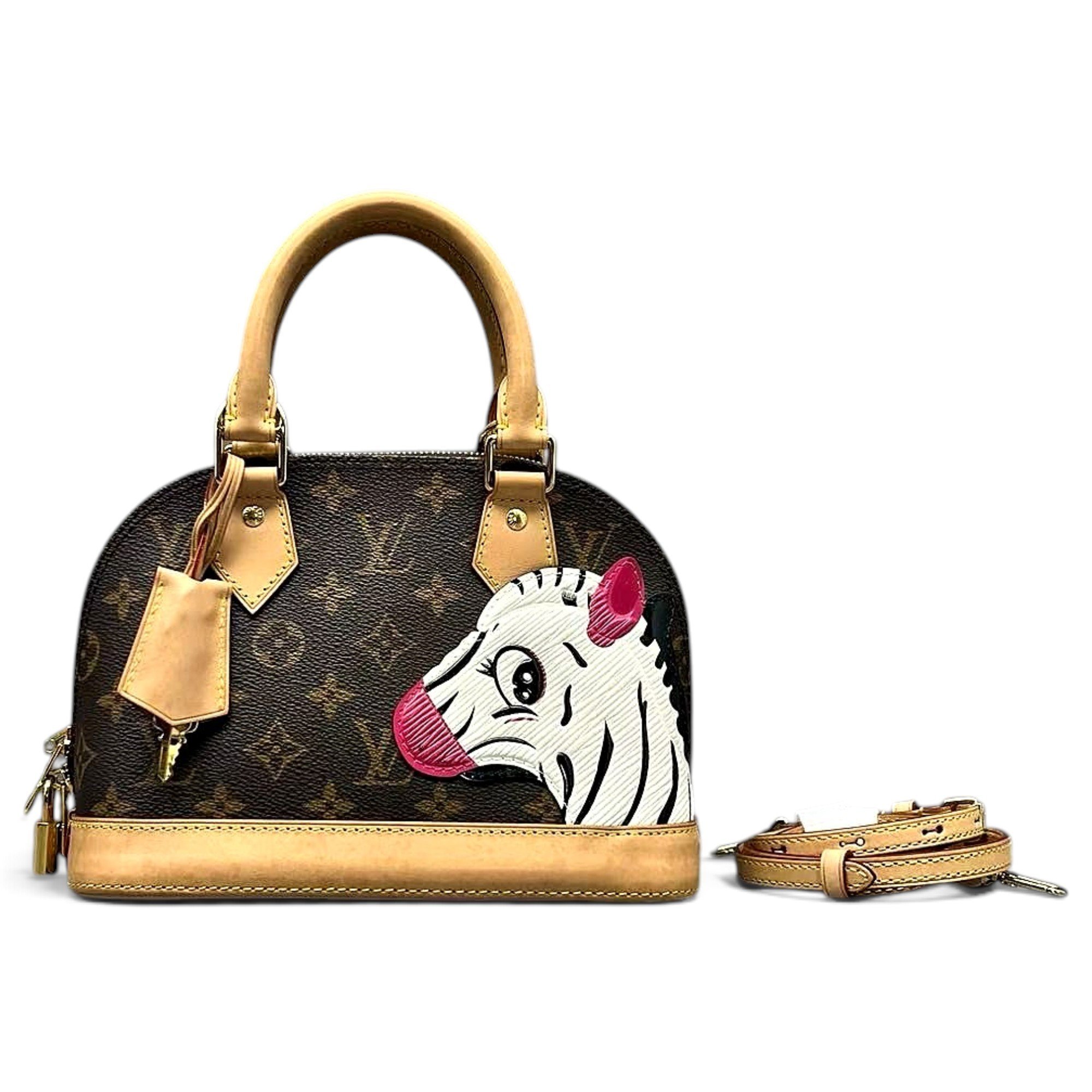Alma BB leather handbag