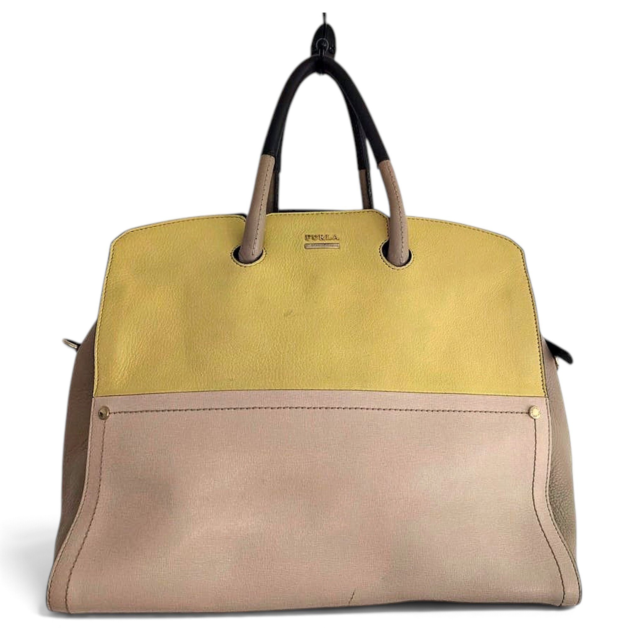 Leather tote