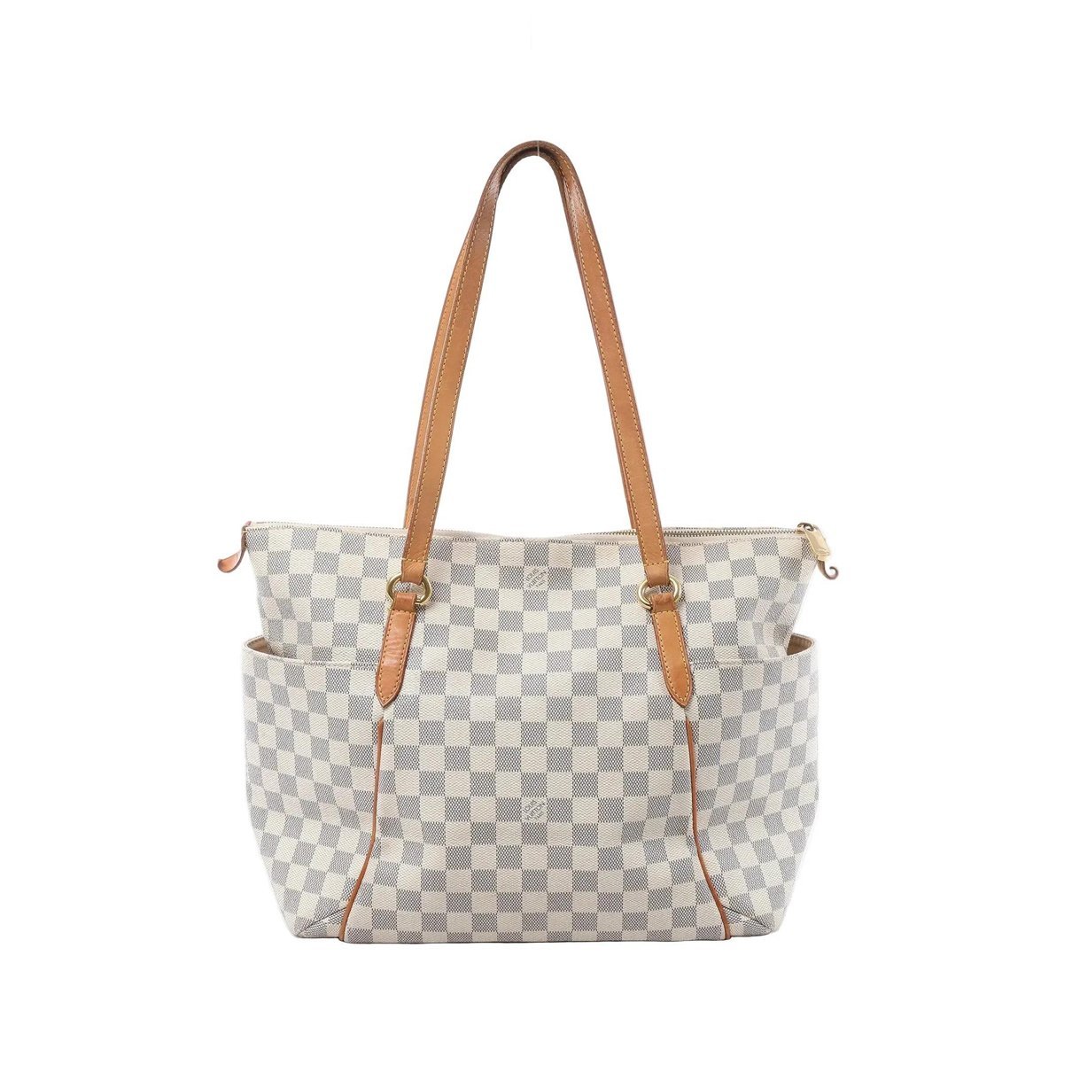 Totally leather handbag
