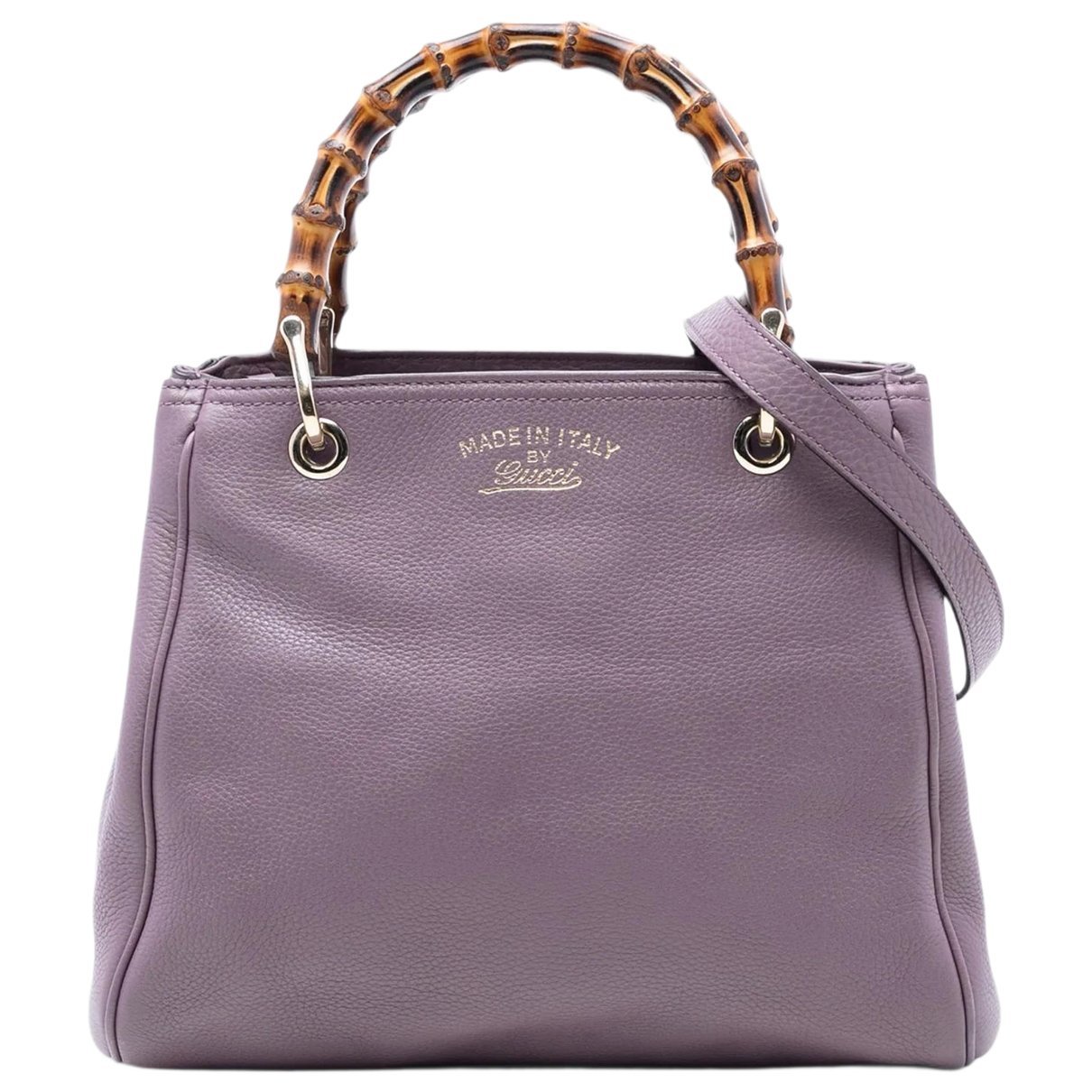 Bamboo leather satchel