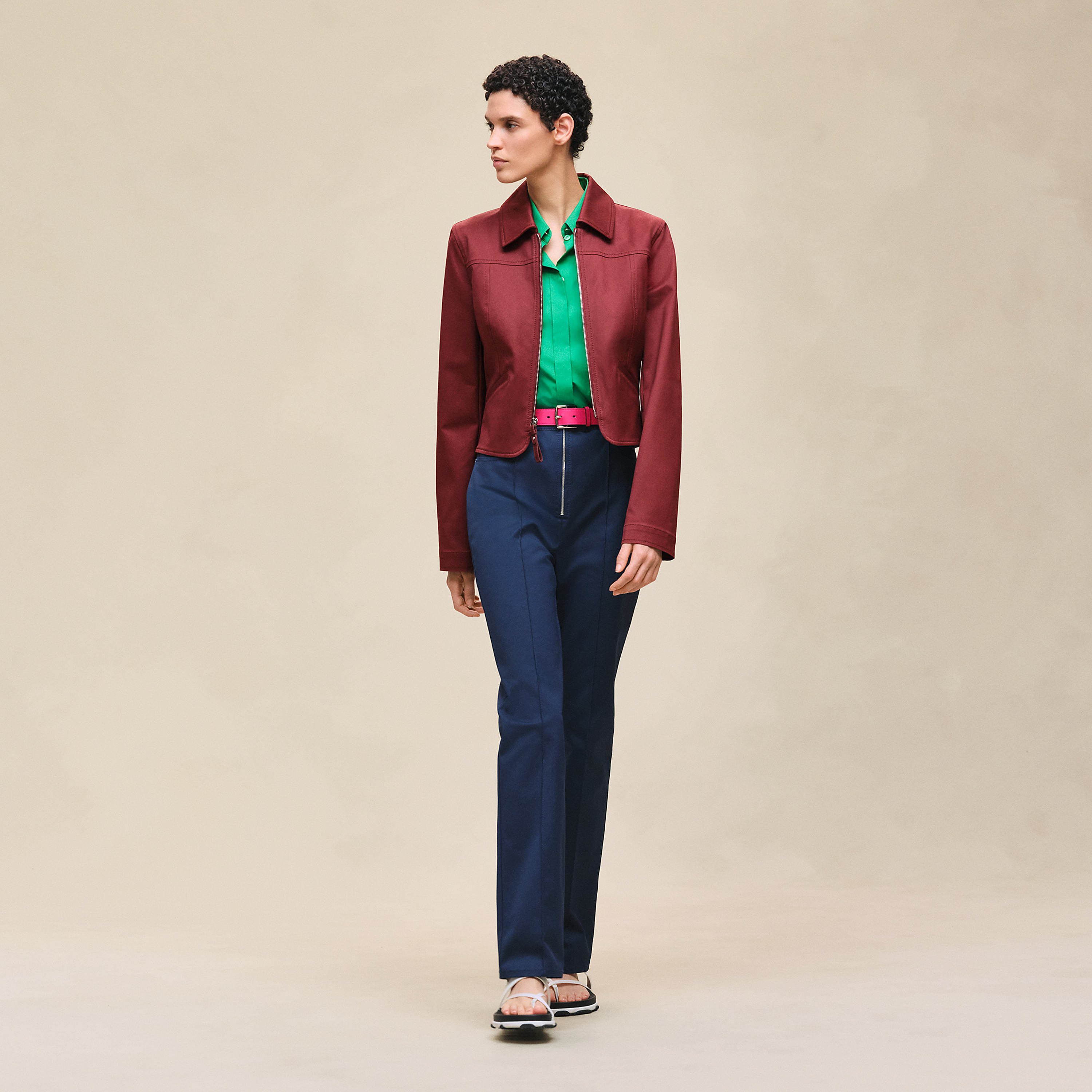 Double cotton twill jacket