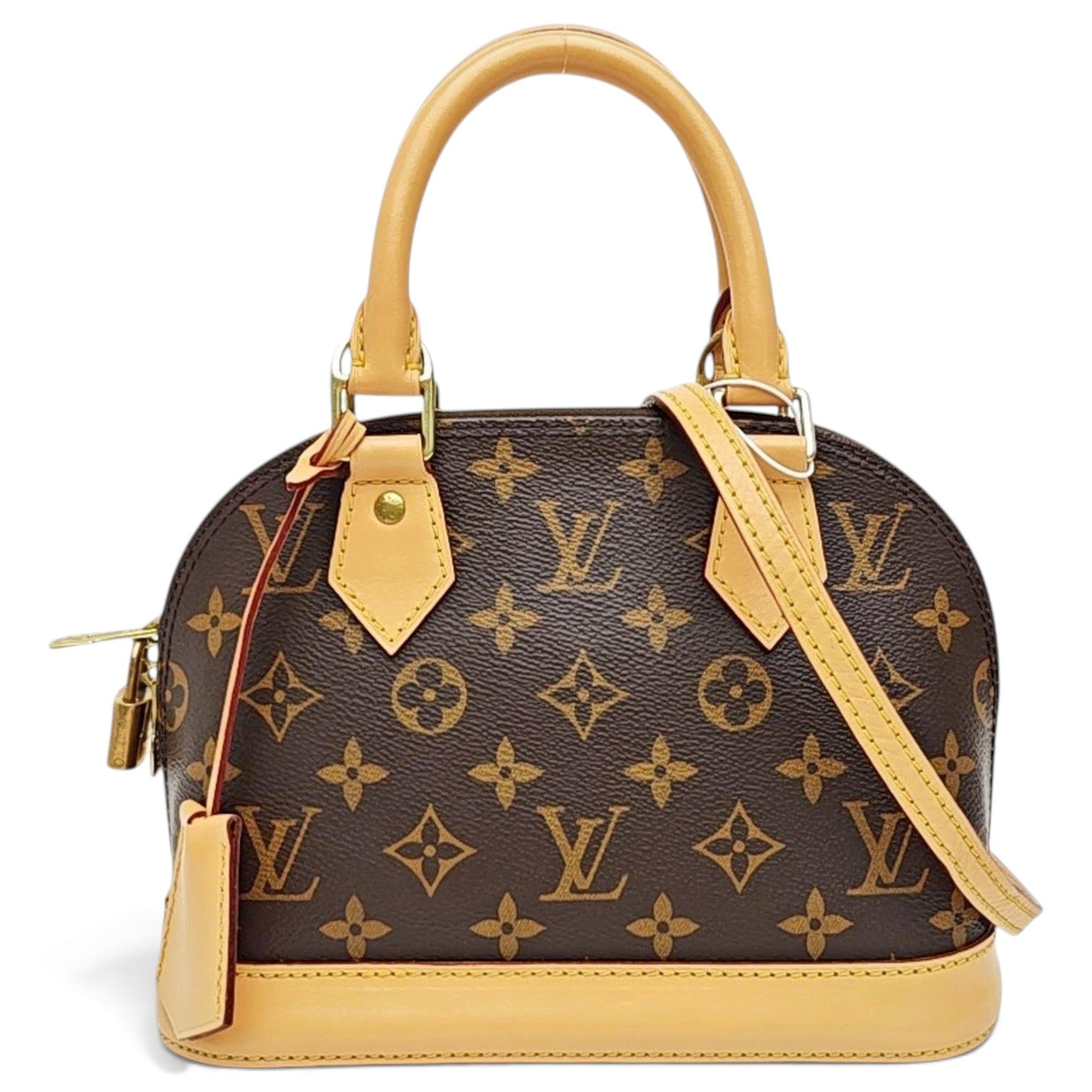 Alma leather handbag