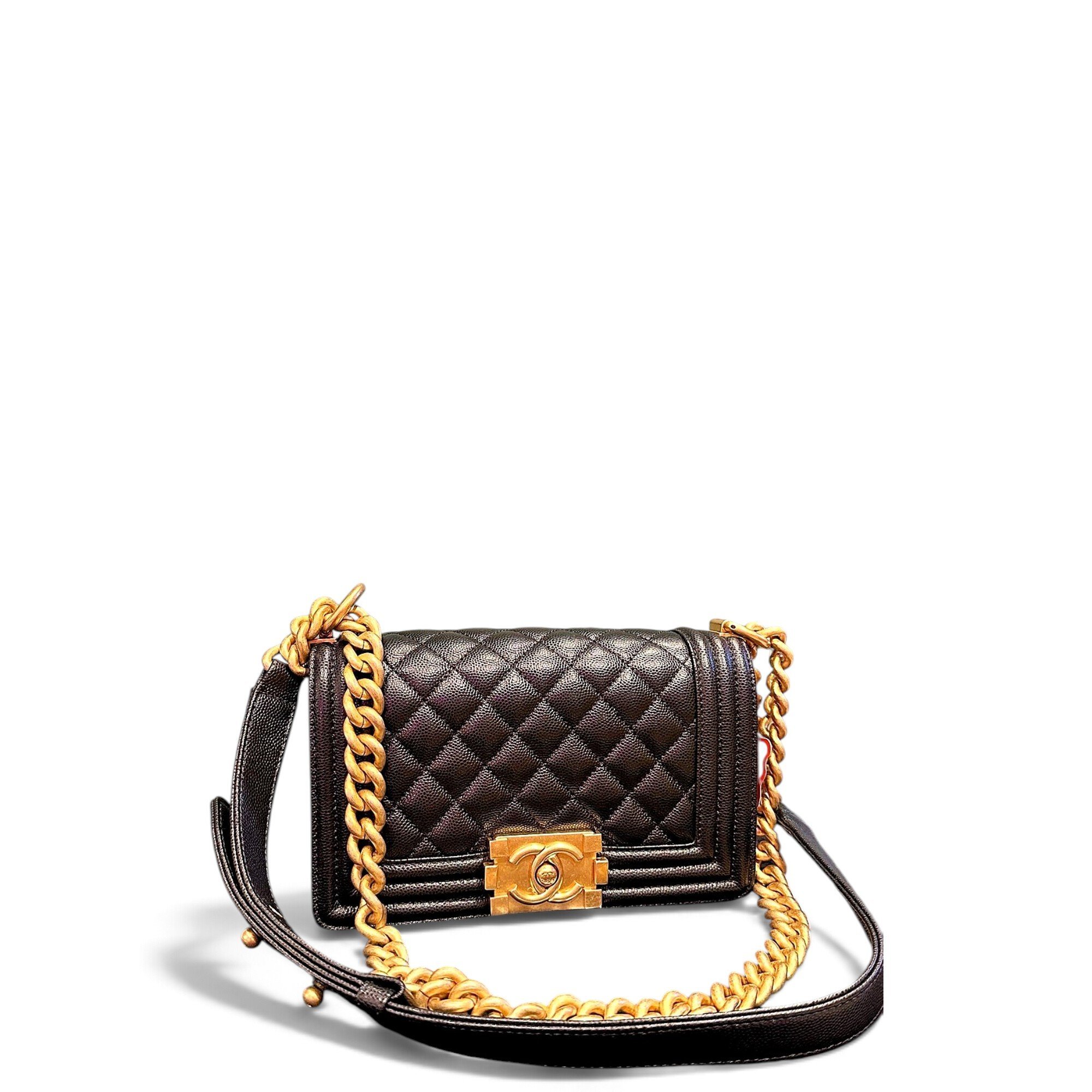 Boy leather crossbody bag