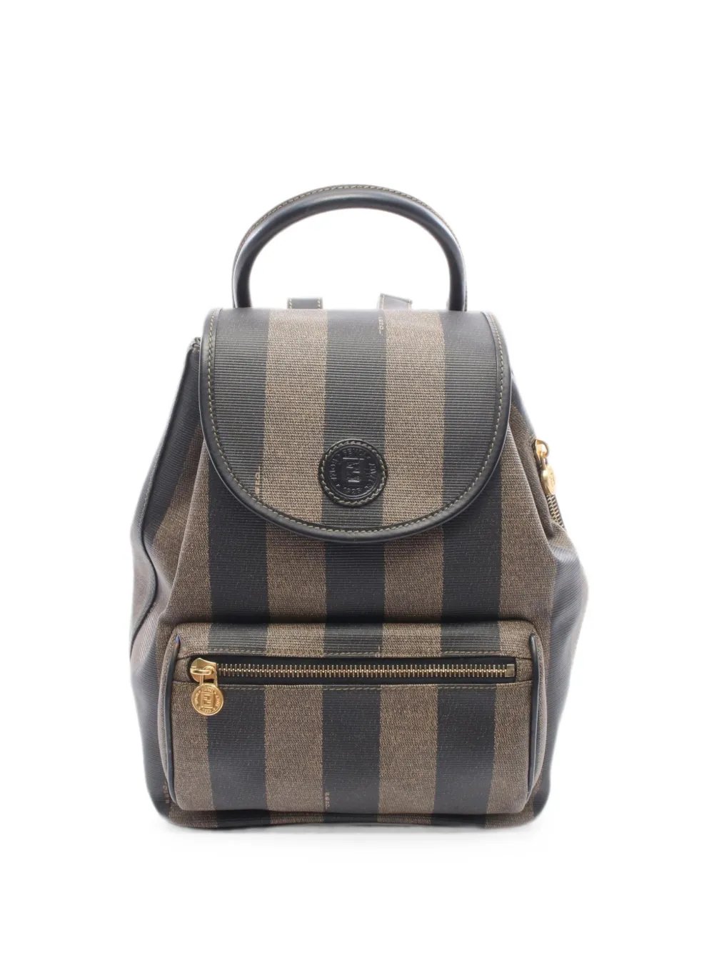 2000s Pequin striped backpack