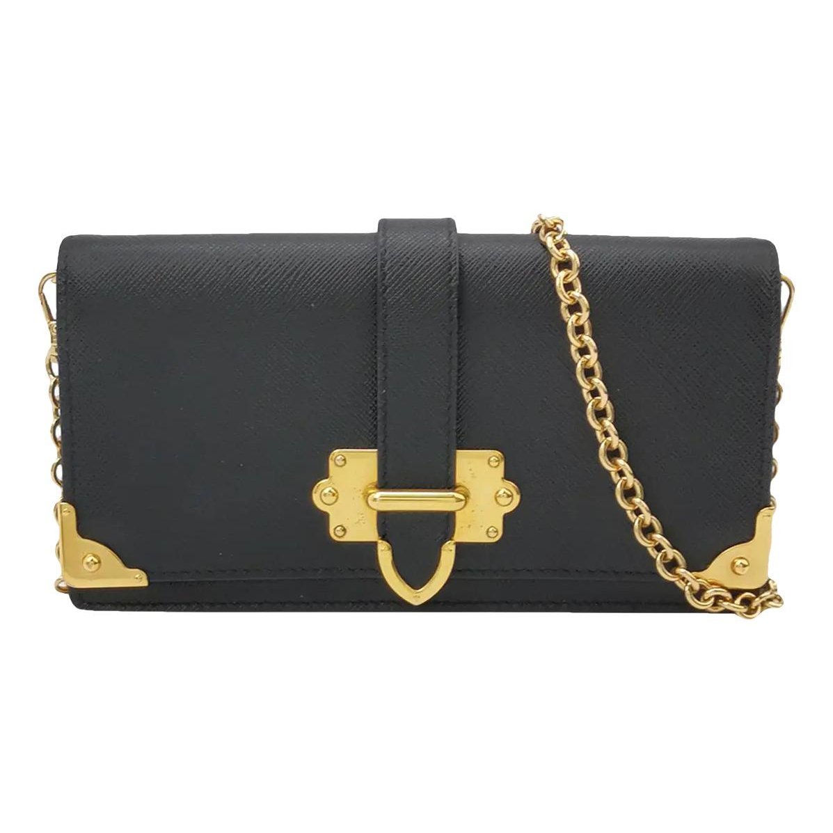 Cahier leather crossbody bag