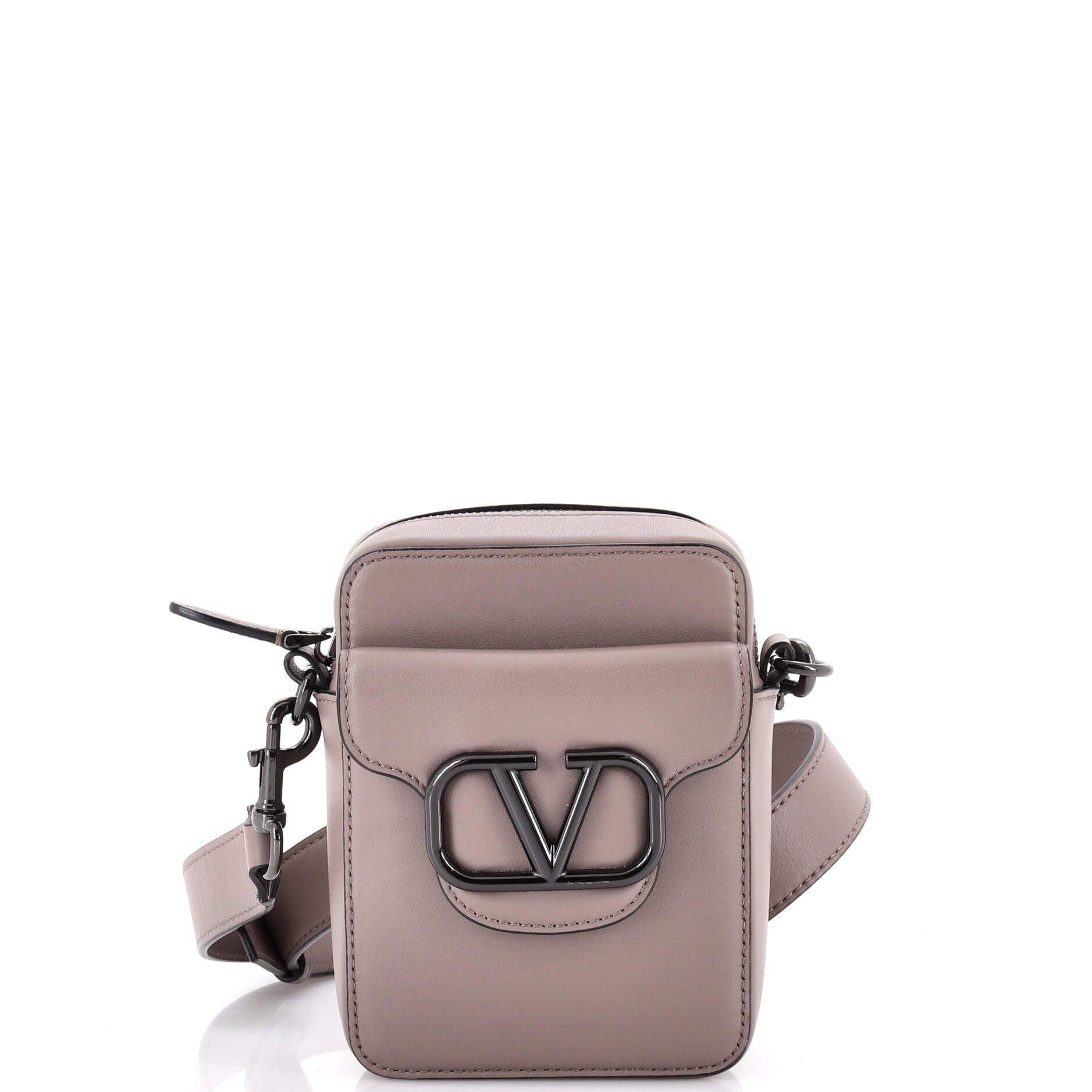 VLogo Loco Front Pocket Camera Bag Leather Mini
