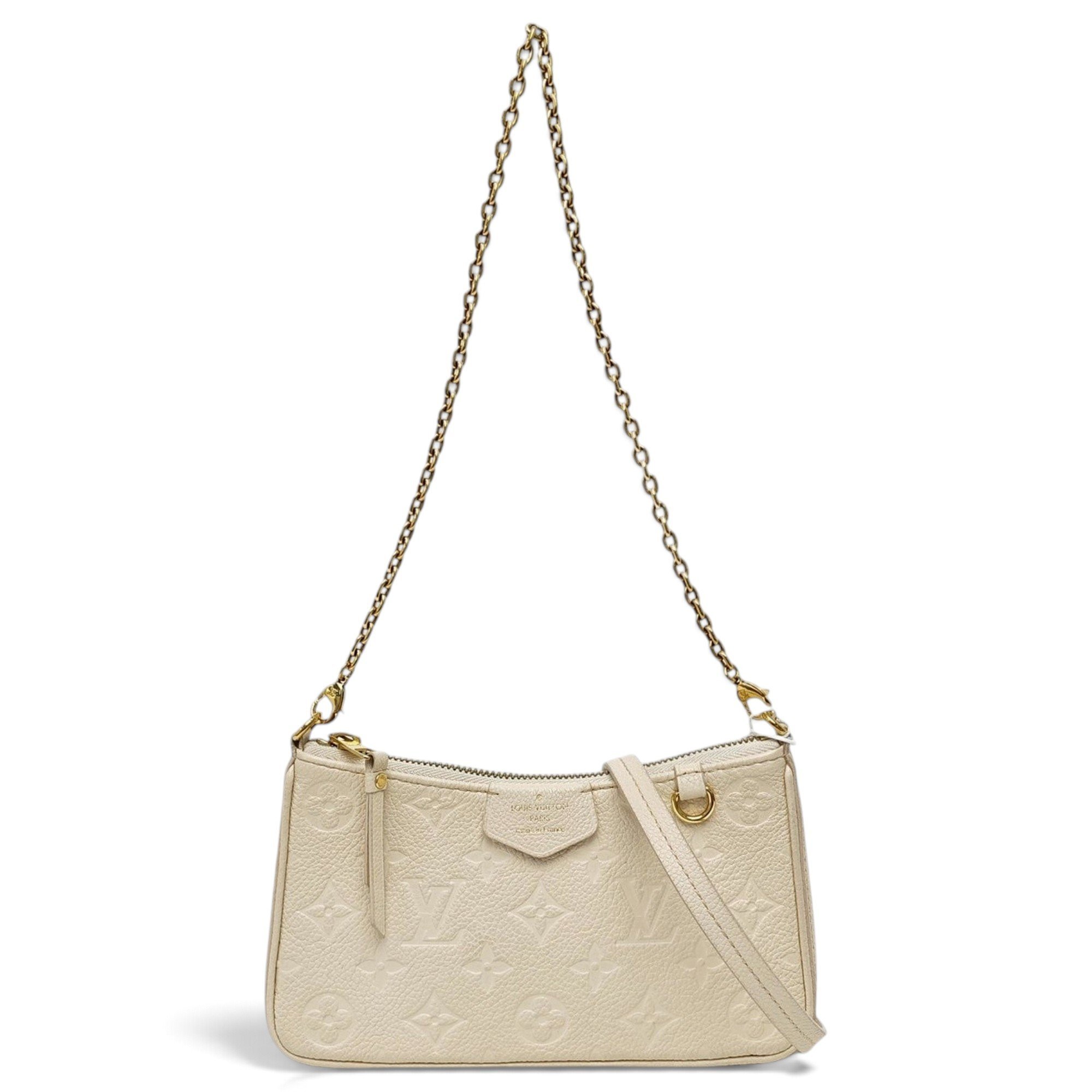Easy Pouch On Strap leather handbag