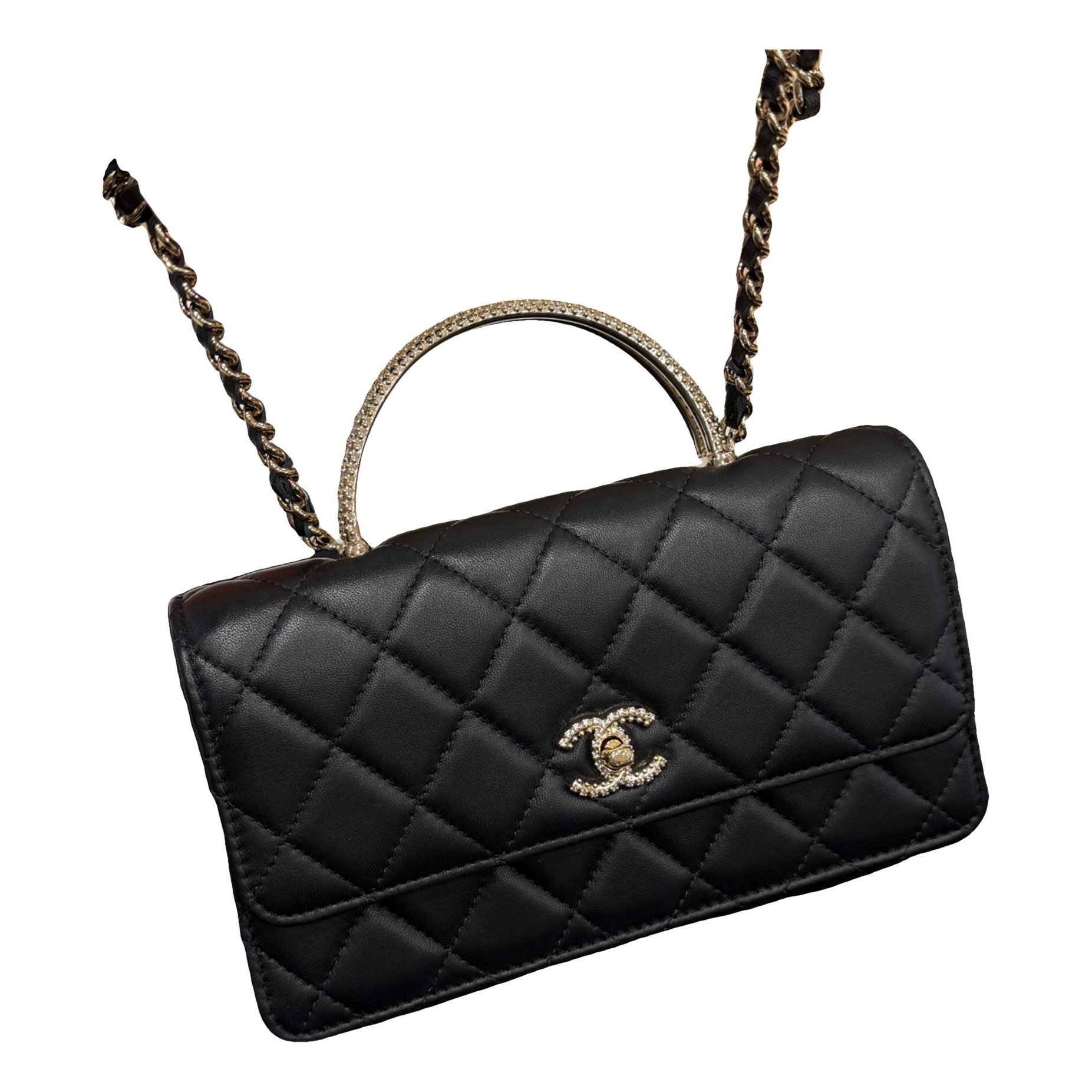Leather handbag