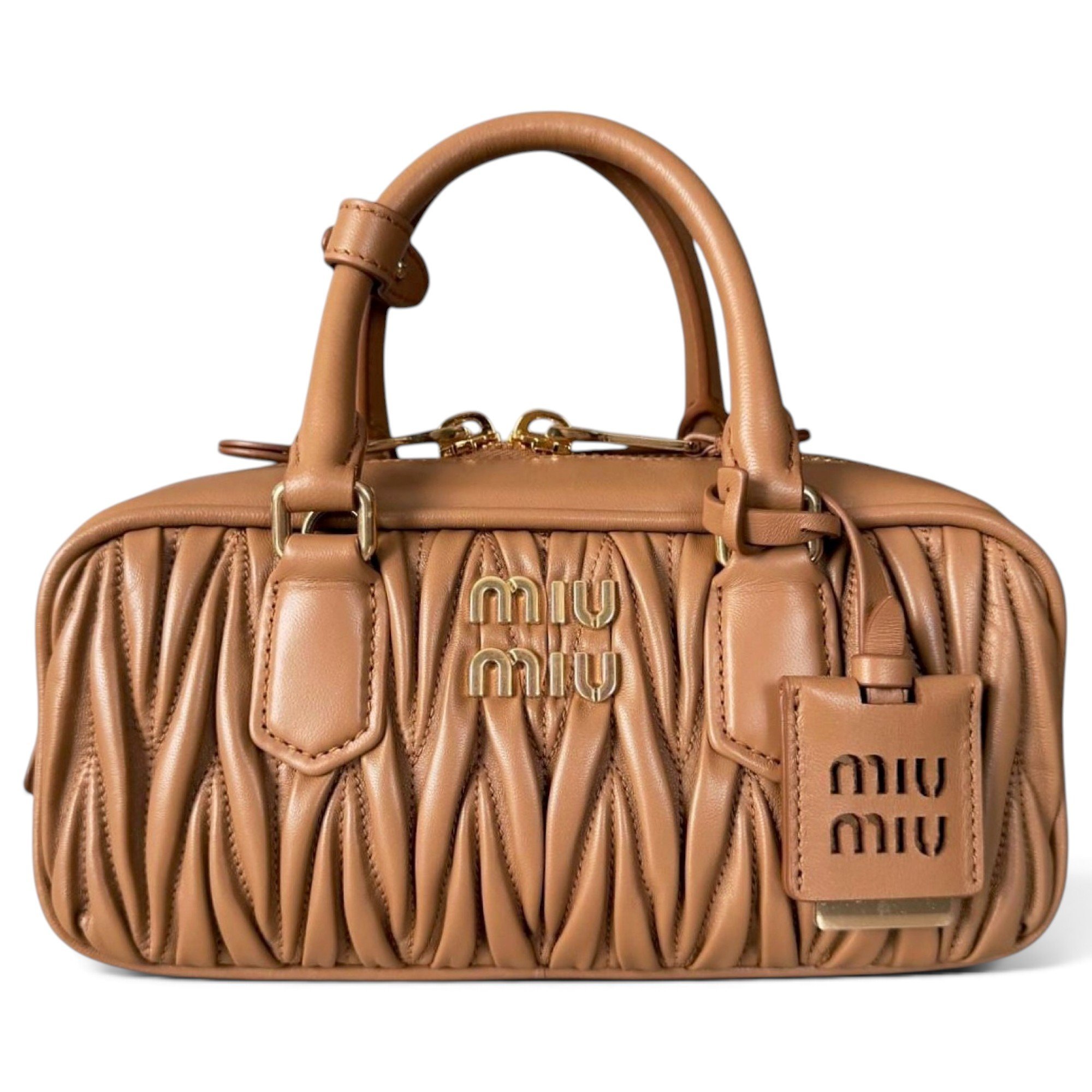 Arcadie leather handbag