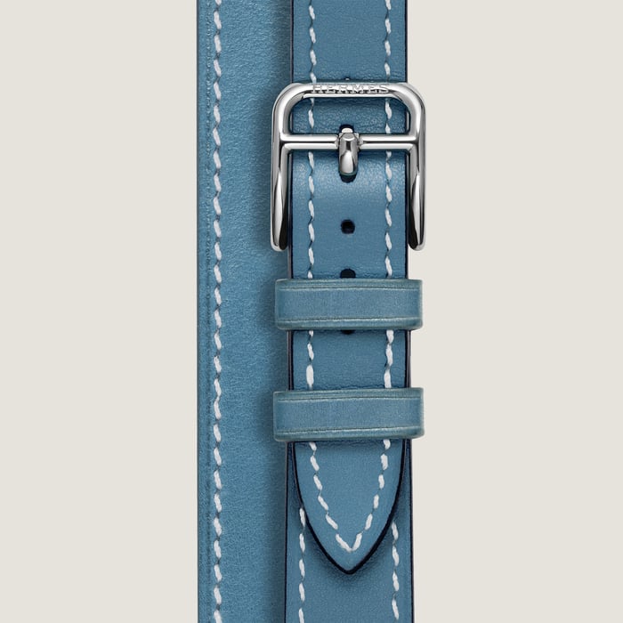 Bleu Jean Heure H Small Model 25 MM Double Tour Watch Strap