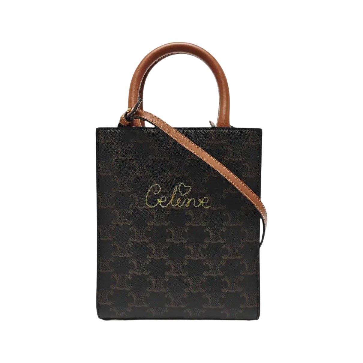 Leather handbag