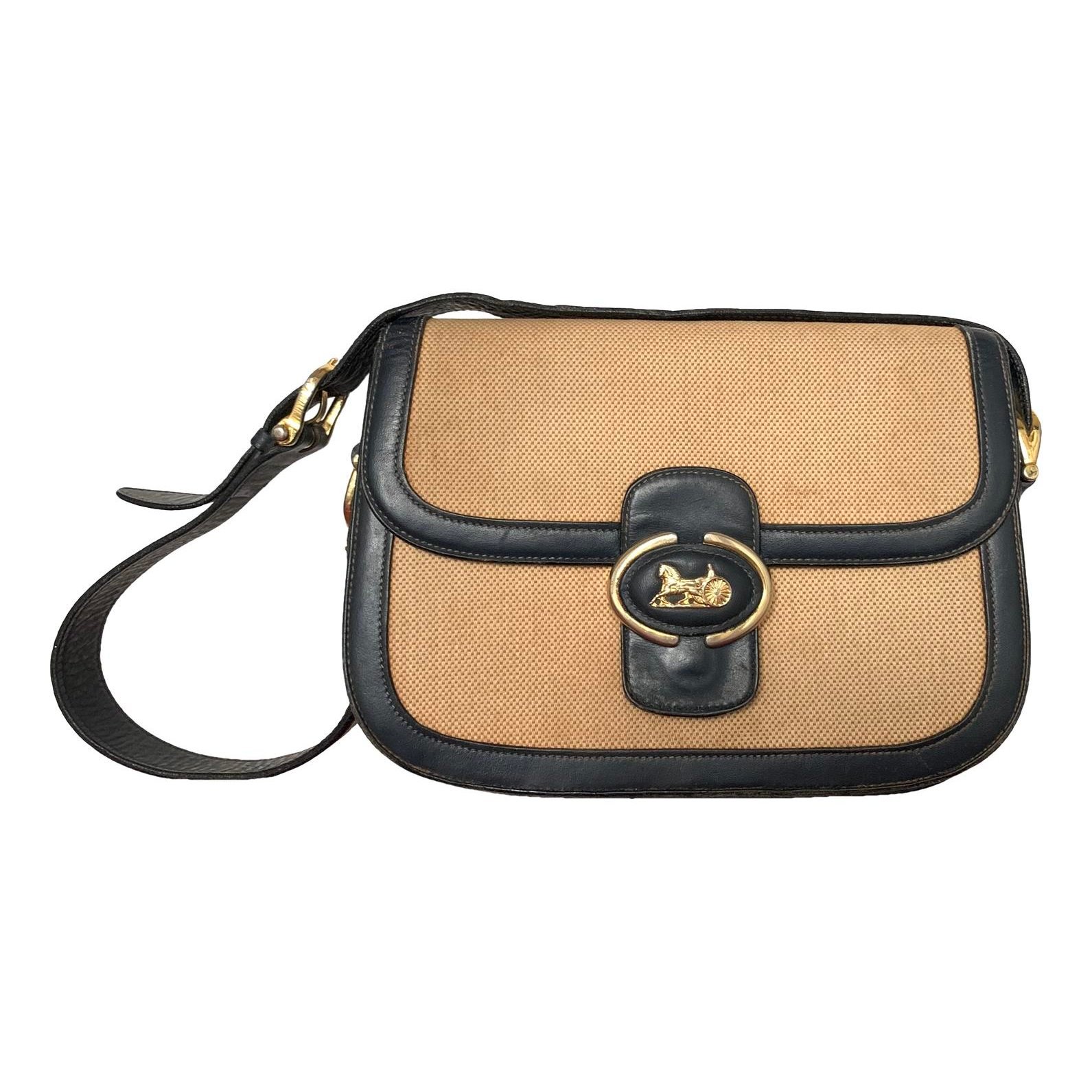 Triomphe leather handbag