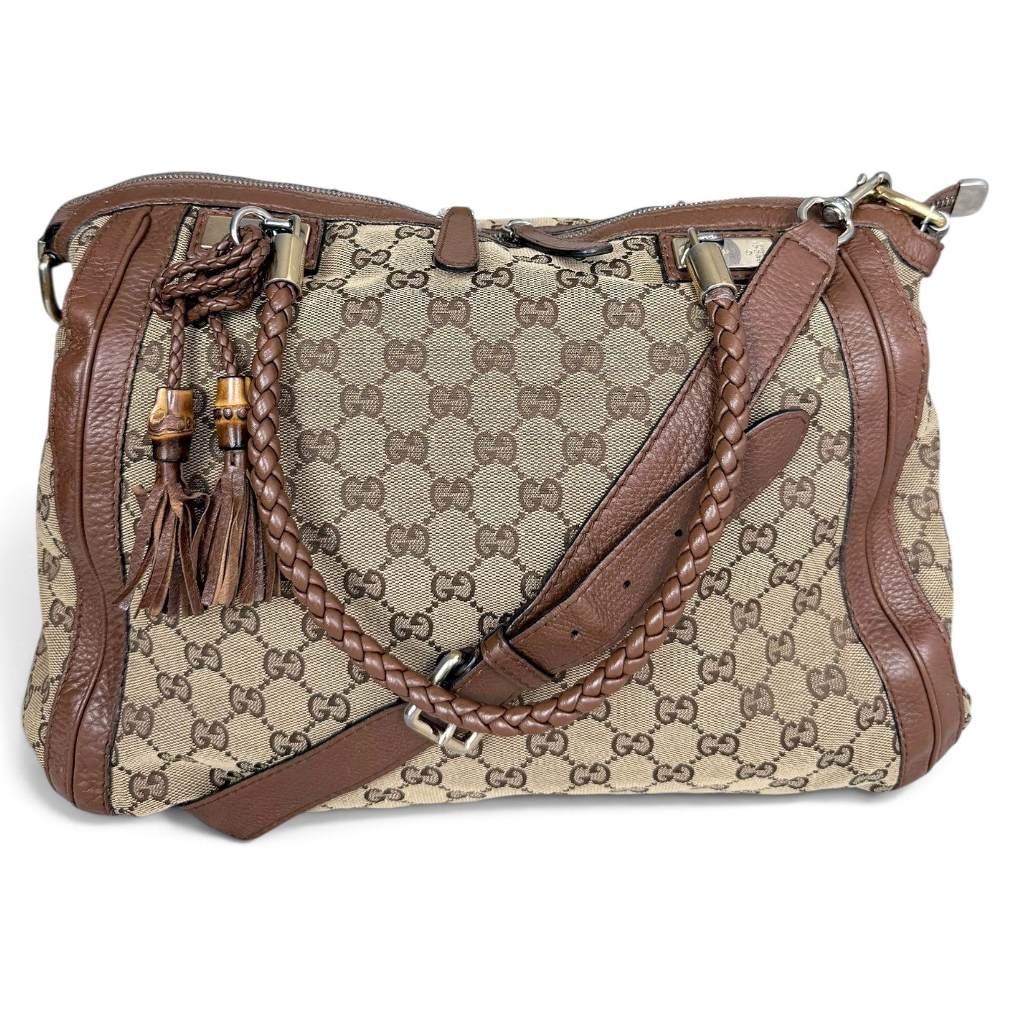 Bella leather handbag