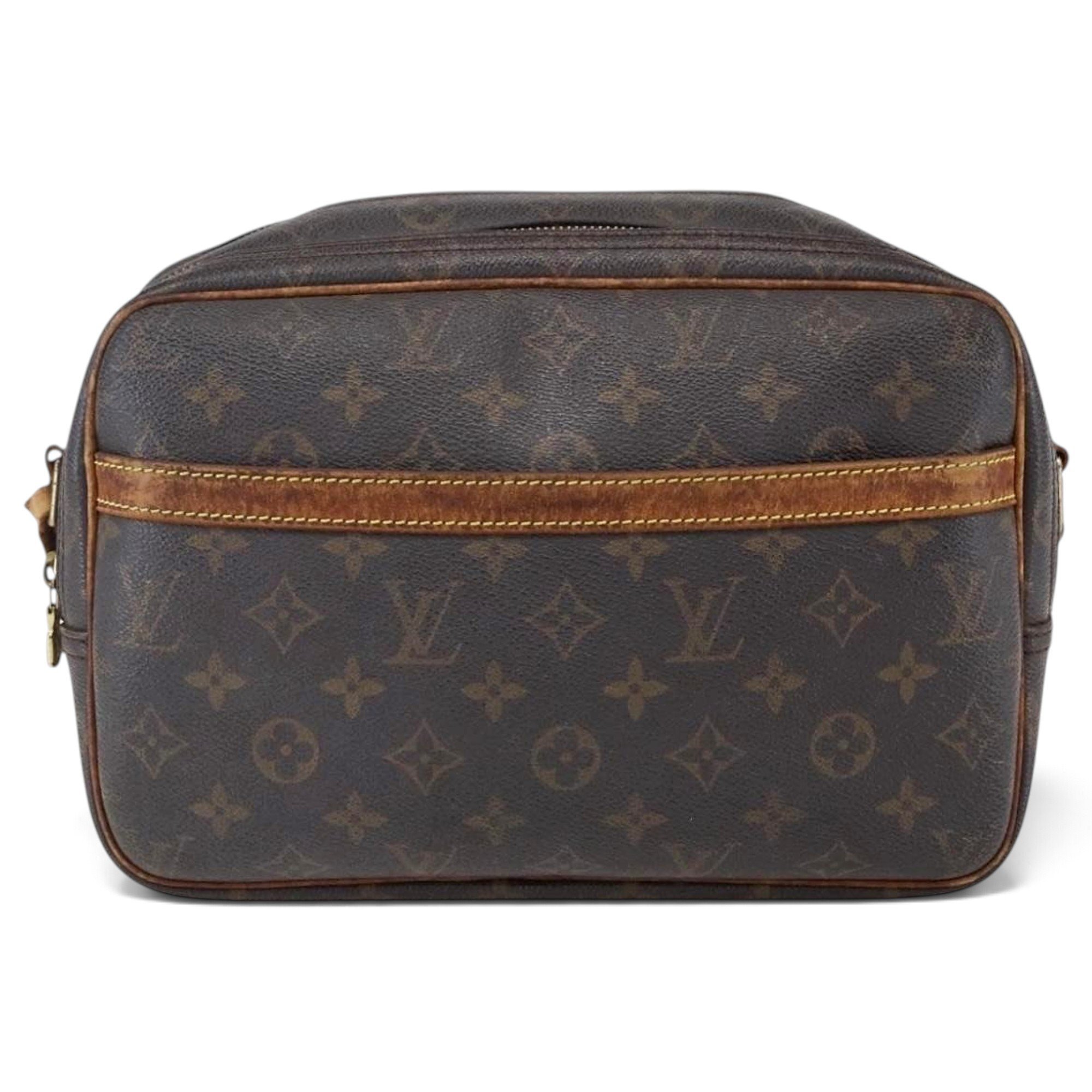 Reporter leather handbag