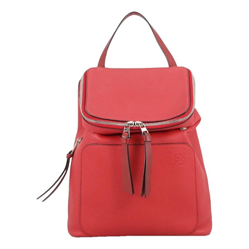 Goya leather backpack