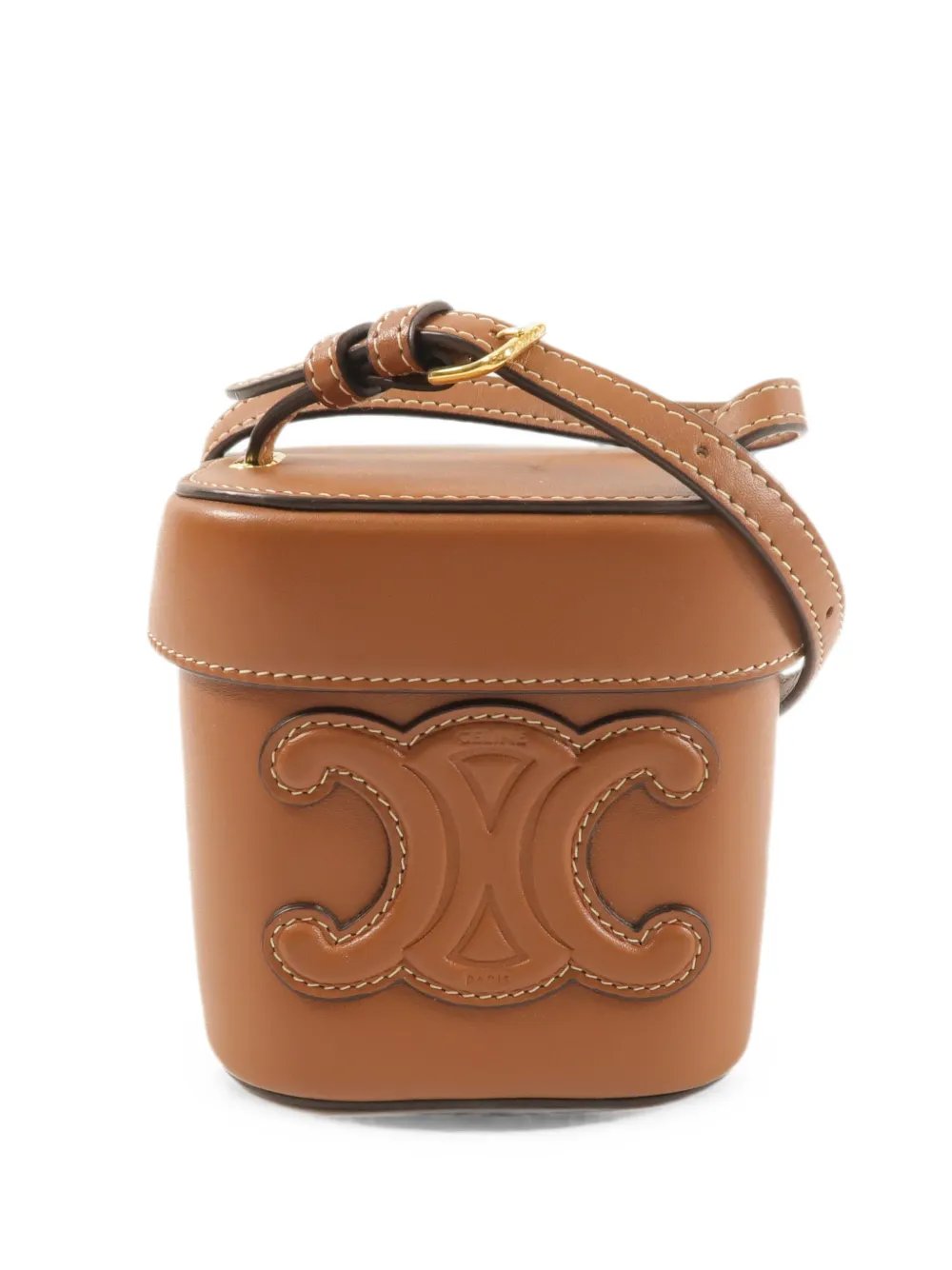 Cuir Triomphe Box shoulder bag