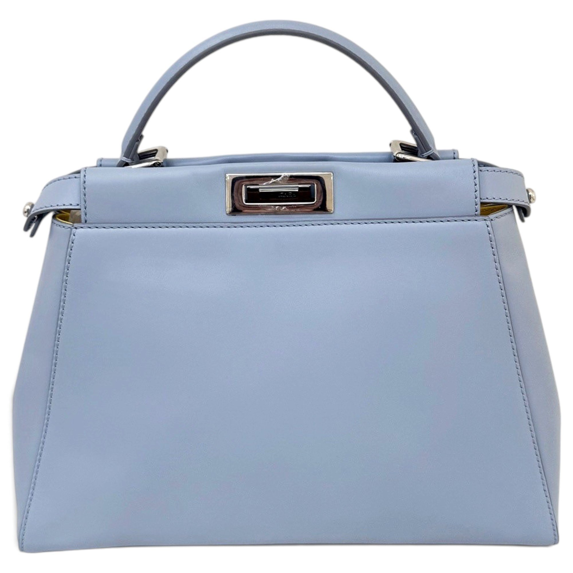Peekaboo leather handbag